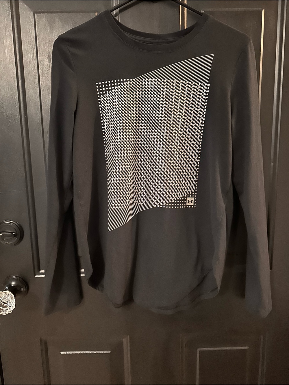Under Armour Black Long Sleeve Graphic Tee
